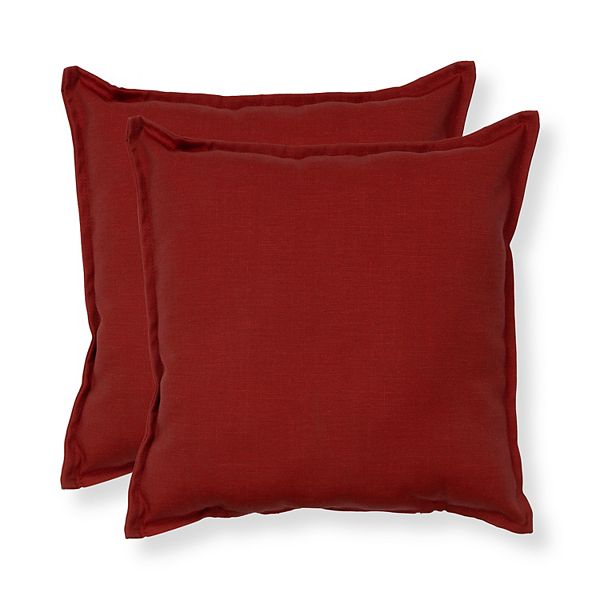 Sonoma Goods For Life® 2-pk. Indoor / Outdoor Throw Pillow - Red