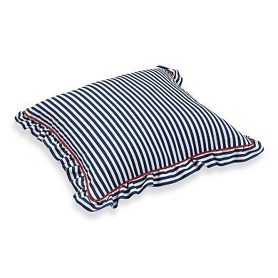 Sonoma Goods For Life® Indoor / Outdoor Stripe Ruffle Oversized Throw Pillow