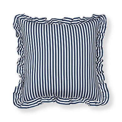 Sonoma Goods For Life® Indoor / Outdoor Stripe Ruffle Oversized Throw Pillow