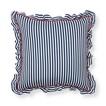Sonoma Goods For Life® Indoor / Outdoor Stripe Ruffle Oversized Throw Pillow