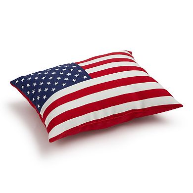 Sonoma Goods For Life® Indoor / Outdoor American Flag Throw Pillow