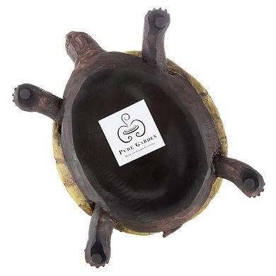 Pure Garden Turtle Statue for Outdoor Lawn and Garden Decor
