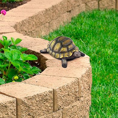 Pure Garden Turtle Statue for Outdoor Lawn and Garden Decor