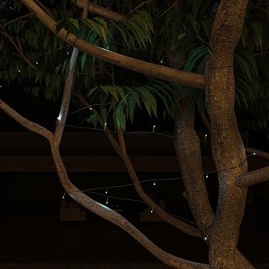 Pure Garden 200 ct. Solar Powered Outdoor Fairy String Lights