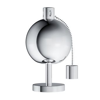 Pure Garden 10 in Stainless Steel Table Torch Lamp