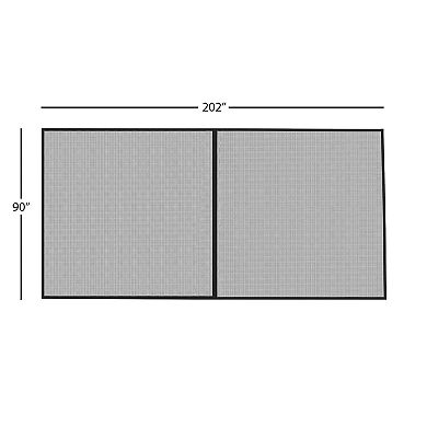 Pure Garden Heavy-Duty Magnetic Mesh Garage Screen Door