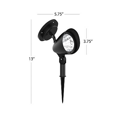 Pure Garden 4-Pack Weather-Resistant Solar Outdoor Garden Lights