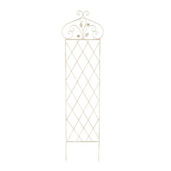 Pure Garden 63 in Black Outdoor Metal Trellis