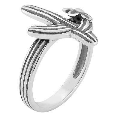 Sunkissed Sterling Rhodium Over Sterling Silver Cactus Ring