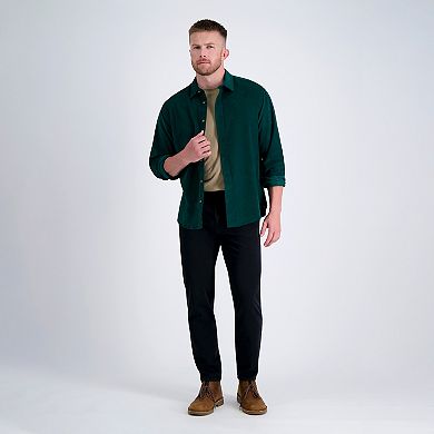 Men's Haggar® Long Sleeve Casual Cotton Corduroy Shirt