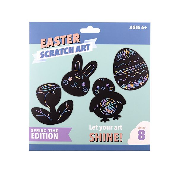 Pulsar Easter Scratch Art - Multi