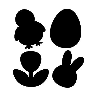 Pulsar Easter Scratch Art