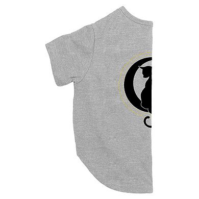 Mad Engine Global Cat And Moon Silhouette Pet Tee