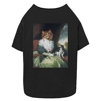 Mad Engine Global Cat Painting Pet Tee