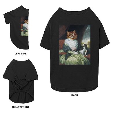 Mad Engine Global Cat Painting Pet Tee