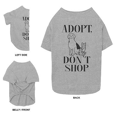 Mad Engine Global Adopt, Don't Shop Pet Tee