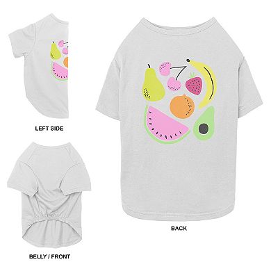 Mad Engine Global Colorful Fruits Pet Tee