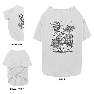 Mad Engine Global Space Wolf Pet Tee