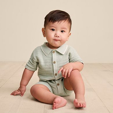Baby Little Co. By Lauren Conrad Textured Sweater Romper