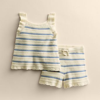 Baby & Toddler Girl Little Co. By Lauren Conrad Sweater Tank & Short Set