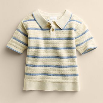 Kids 4-12 Little Co. By Lauren Conrad Textured Sweater Polo