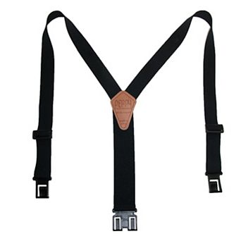 Men's Tall Elastic 1.5 Inch Wide Hook End Suspenders