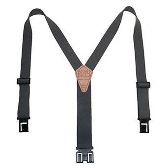 Men's Tall Elastic 1.5 Inch Wide Hook End Suspenders