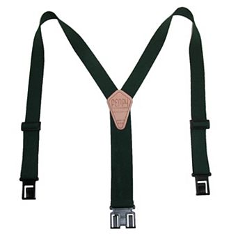 Men's Tall Elastic 1.5 Inch Wide Hook End Suspenders