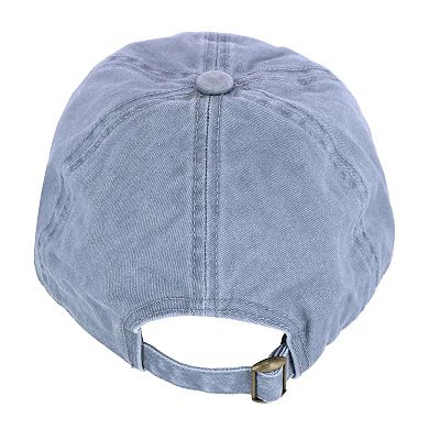 David & Young Women's Blessed Embroidered Denim Baseball Cap Hat