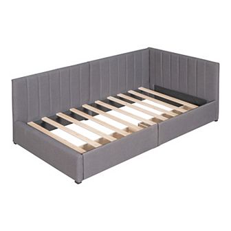 Merax Upholstered Daybed With 2 Storage Drawers