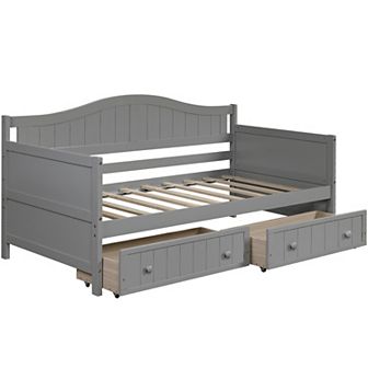 Merax Wooden Daybed With Drawers