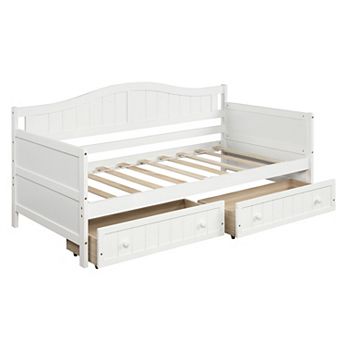 Merax Wooden Daybed With Drawers
