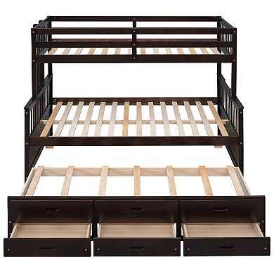 Merax Twin-over-full Bunk Bed With Twin Size Trundle