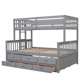 Merax Twin-over-full Bunk Bed With Twin Size Trundle