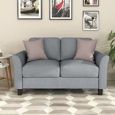 Merax Living Room Furniture Love Seat Sofa Double Seat Sofa
