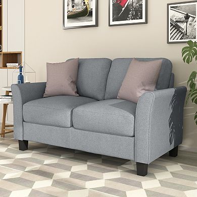 Merax Living Room Furniture Love Seat Sofa Double Seat Sofa