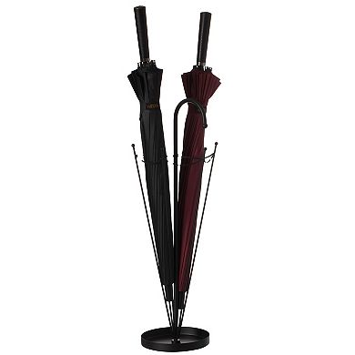 Black Umbrella Shaped Creative Umbrella Holder Stand