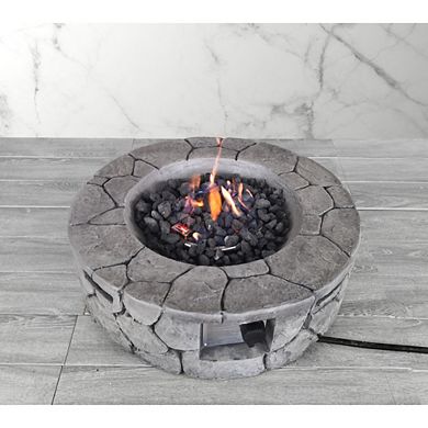 LSI Fiber Reinforced Concrete Outdoor Fire pit