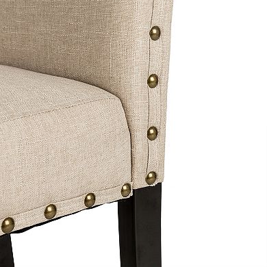 Glitzhome 2 Pack Upholstered Fabric Dining Chairs
