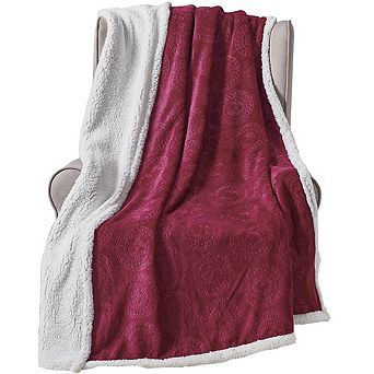 Caesar Sherpa Decorative Super Soft Throw Blanket For Sleep/decor