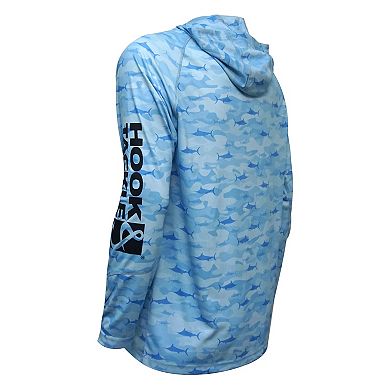 Camo Billfish Hoodie L/s Uv Fishing T-shirt