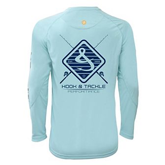 Rods & Hook Long Sleeve Uv Fishing T-shirt