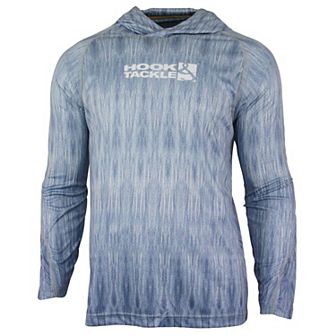 Fractal Long Sleeve Uv Fishing Hoodie T-shirt