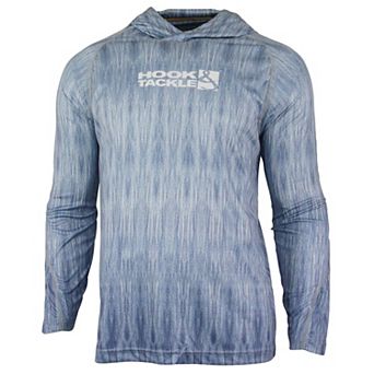 Fractal Long Sleeve Uv Fishing Hoodie T-shirt