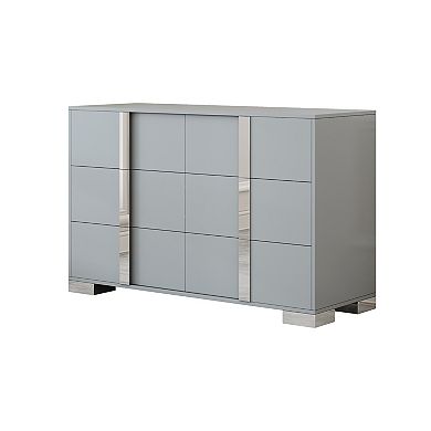 Merax Storage Cabinet Dresser With 6 Drawers