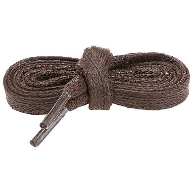 1 Pair Flat Shoe Laces Unisex Sneakers Shoestring Waxed Cotton Shoelaces 160cm/62.99"
