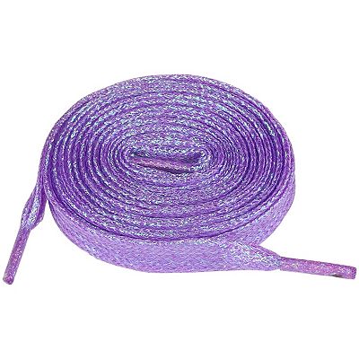 Glitter Sparkling Flat Shoelace Shoe Laces For Sneakers Shiny Shoes Strings 70cm 27.56