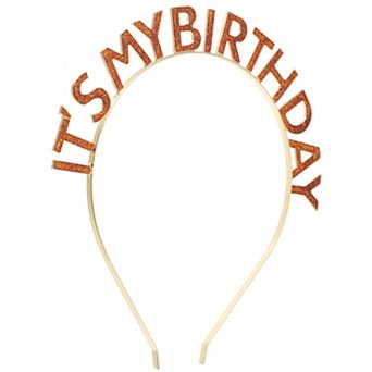 1 pc Classic Birthday Party Rainbow Birthday Headband For Women