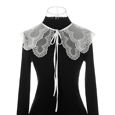 Womens Half-Shirt Dickey Collar, Detachable Fake Collars For Dresses Blouse Sweater