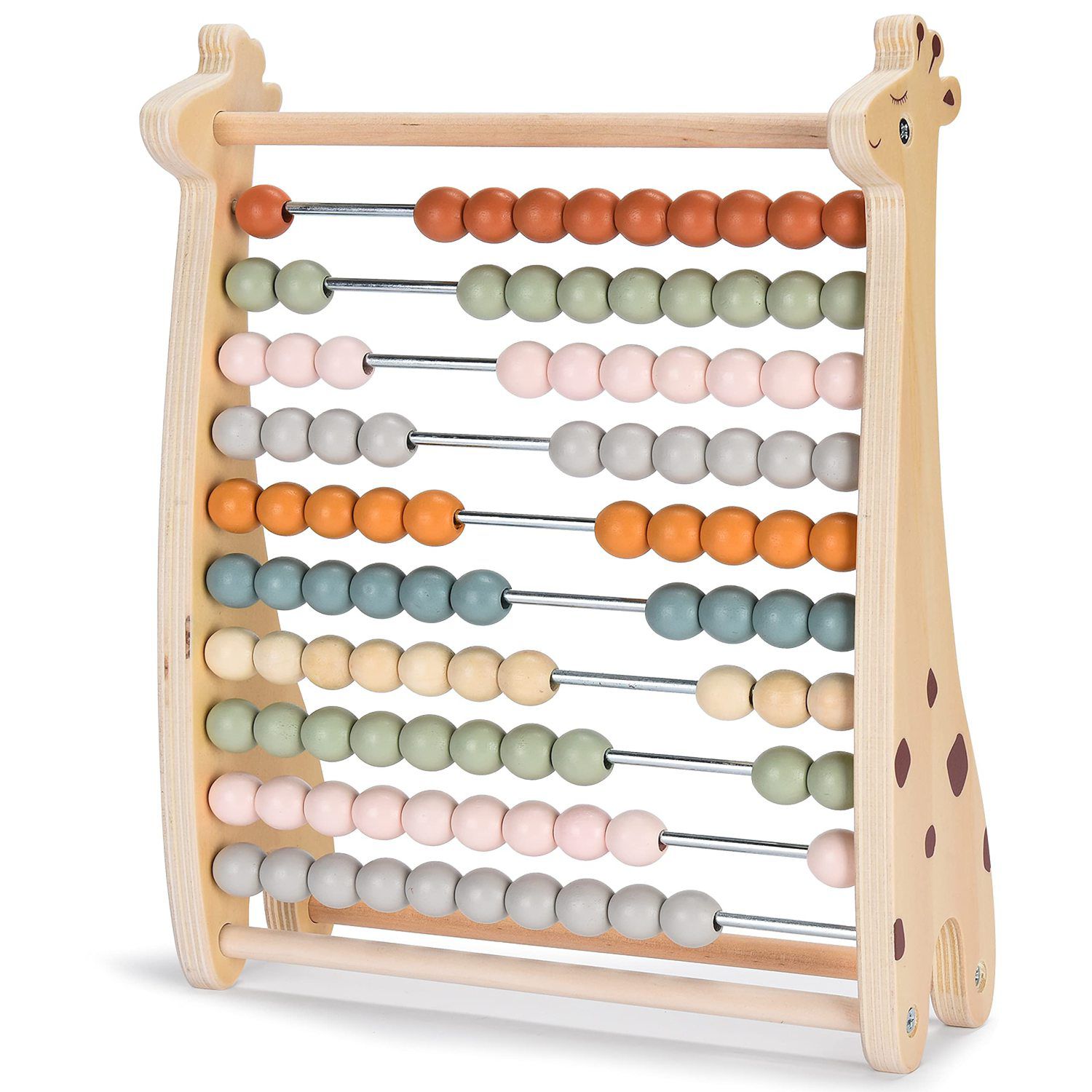 Abacus For Toddlers Math Learning Toy Multicolors Calculating